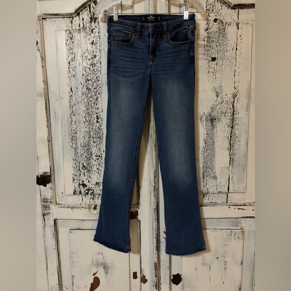 Hollister Low-Rise Boot Classic Stretch Women's Jeans 1S [25x30] - Picture 3 of 10